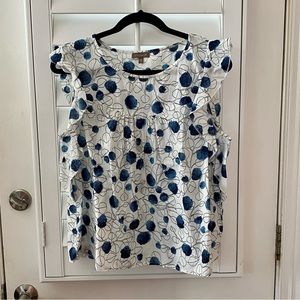 Lilla P baby doll floral top.